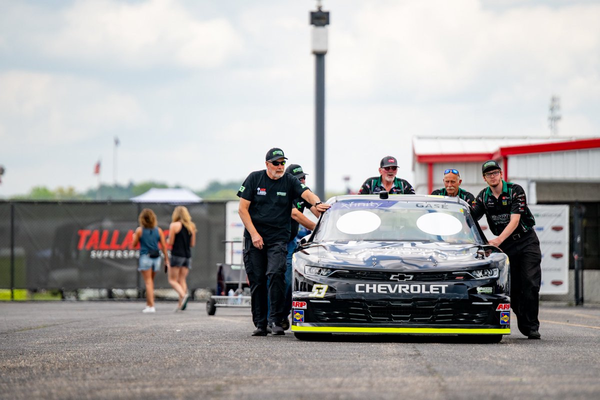 J_G_Motorsports's tweet photo. Rolling through tech here at Talladega before qualifying today at 5:30pm ET!

#CBFabricating | @HooverAV | @1eternalfan |  #CharityPlumbing | @Luckiestmansc | #VernsConcrete | #AltruPartners https://t.co/U6PUeIX9V5