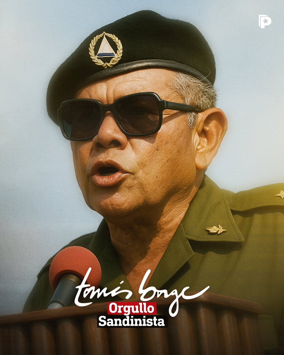 “El militante es prudente en la estrategia y audaz en la táctica, es conductor y no amo, no está por encima del pueblo, pero se coloca a la cabeza del pueblo para guiarlo con su ejemplo y con sus orientaciones”

Comandante Tomás Borge