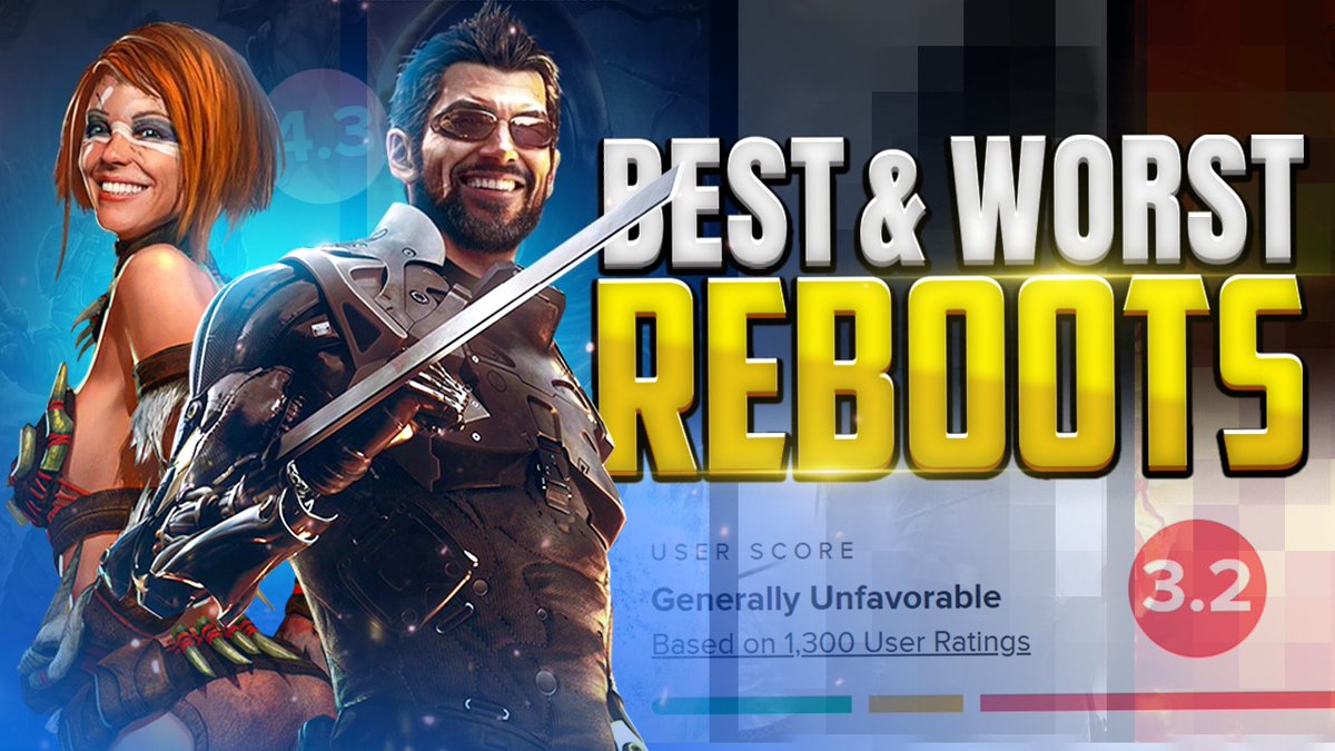 I accidentally made a 40 minute long video talking about video game reboots. Classic stitch up. youtube.com/watch?v=ONhszp…