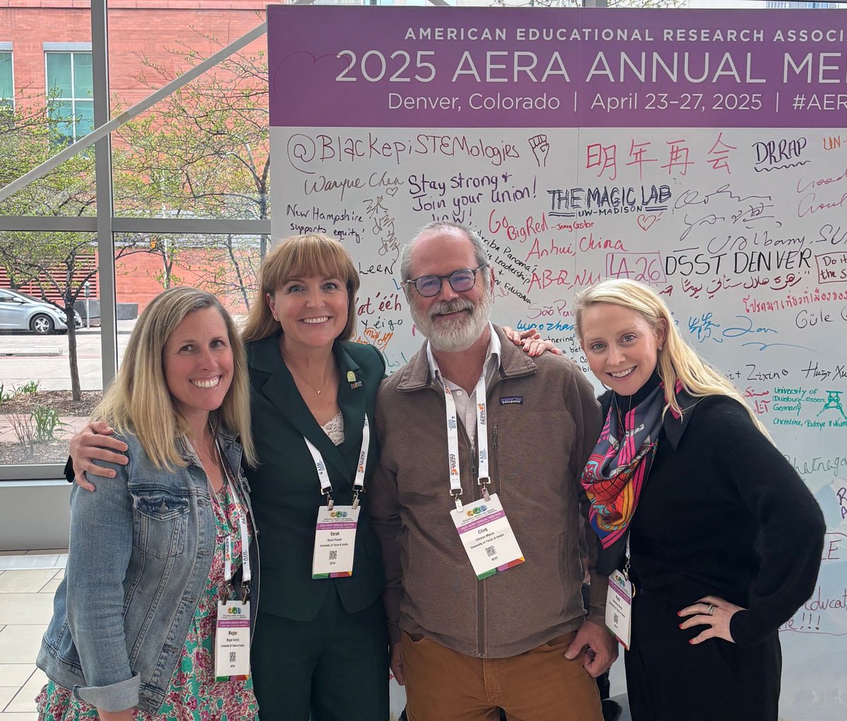 Who's invaluable? This group. These are three of my project leads. They make the research magic happen! Megan (left) leads SPIRAL. Clint leads SCALE. And Kate (right) leads RAAMPS and (soon) SCALE-UP. They work hard and have fun! I could not do anything without them!