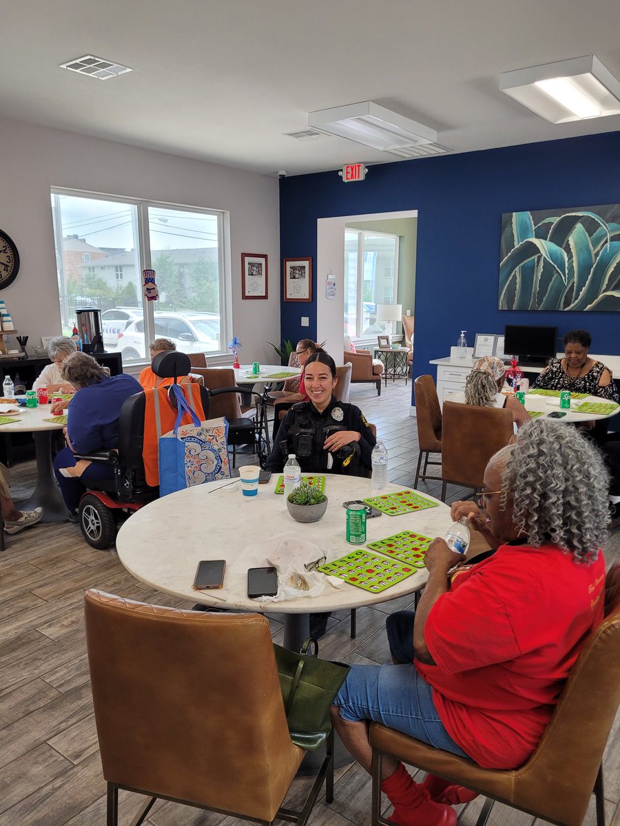 Dallas Central (@dpdcentralnpo) on Twitter photo Bingo and pizzas with Villa Santa Maria Senior Living Apartments (1830 Bennett Ave)
<a href="/DPDCentralNPO/">Dallas Central</a> <a href="/DerrickVWDPD/">Derrick Wright</a> <a href="/ChiefComeauxDPD/">Daniel C. Comeaux</a> Bingo and pizzas with Villa Santa Maria Senior Living Apartments (1830 Bennett Ave)
<a href="/DPDCentralNPO/">Dallas Central</a> <a href="/DerrickVWDPD/">Derrick Wright</a> <a href="/ChiefComeauxDPD/">Daniel C. Comeaux</a>