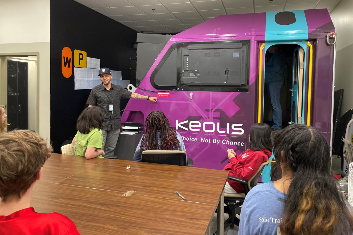 Keolis Boston (@keolisboston) on Twitter photo Today, Keolis welcomed middle and high school students from the <a href="/GirlScoutsEMass/">Girl Scouts E Mass</a> for a career day about the railroad industry. The group met with Keolis team members from various departments who showcased the career paths available in transportation! Today, Keolis welcomed middle and high school students from the <a href="/GirlScoutsEMass/">Girl Scouts E Mass</a> for a career day about the railroad industry. The group met with Keolis team members from various departments who showcased the career paths available in transportation!
