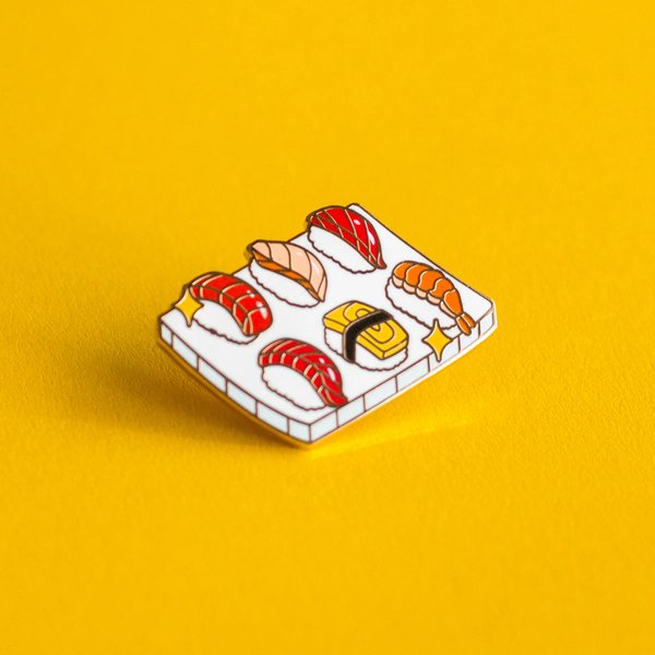 TT~TT I just received Sushi Platter Enamel Pin | Asian Food Enamel Pin | Kawaii enamel pin from serebii09 via Throne. Thaaaaankies~ throne.com/ssakanasushi #Wishlist #Throne