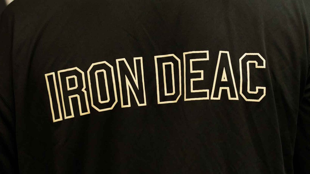 Big honor for PC earning this year's <a href="/WakePerformance/">Wake Forest Sports Performance</a> Iron Deac Award 🦾