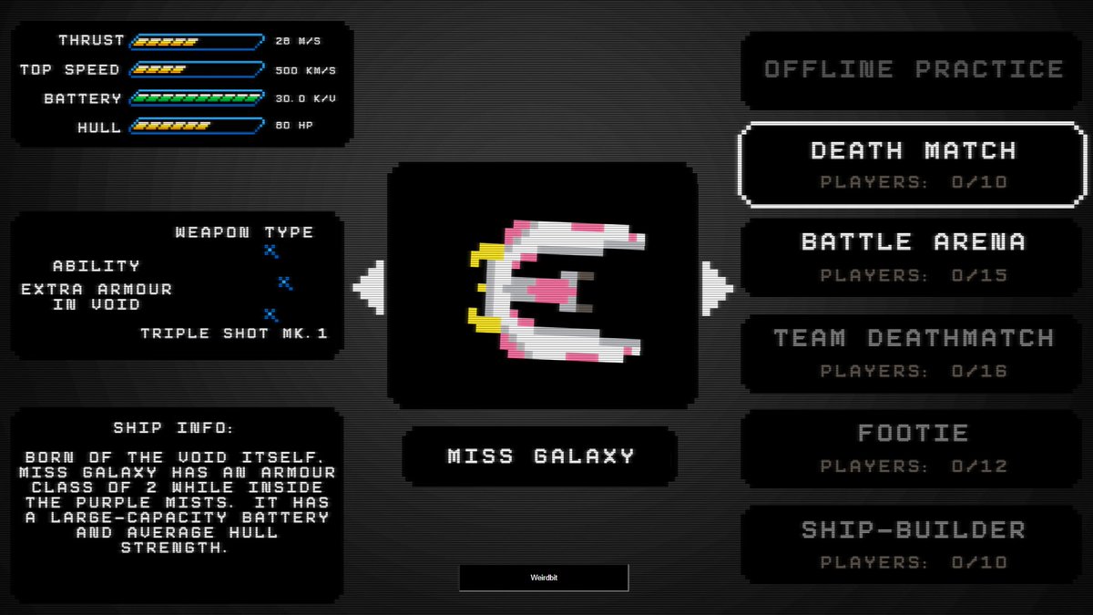 WeirdBitGames's tweet image. Some big updates (and a lot more to some soon!!)
weirdbitgames.itch.io/pixels-in-the-…

#pitv #devlog #sologamedev