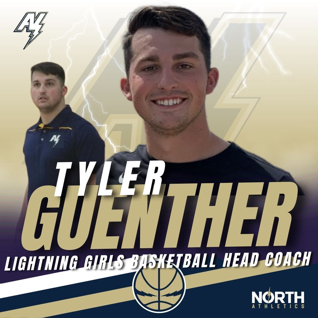 ⚡🏀 Welcome Coach Guenther!

Tyler Guenther has been named the new Head Girls Basketball Coach at Appleton North. Tyler was previously the Head Coach of the Chilton girls program.

Good Luck Coach Guenther!

🧭 #GoNorth