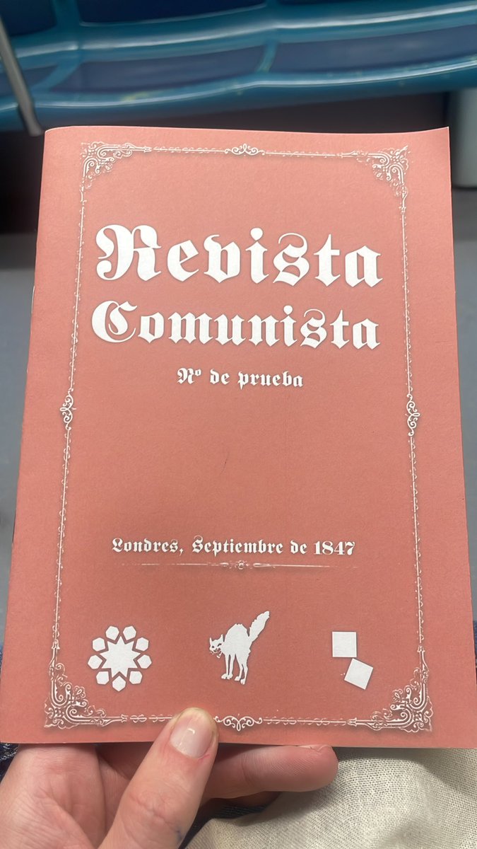 Hoy en la <a href="/CSOLaAnimosa/">CSO La Animosa</a>  tuvo lugar una charla de <a href="/2Cuadrados/">Dos Cuadrados</a>  <a href="/HermanosBueso/">Hermanos Bueso Ediciones</a>  y <a href="/edextaticas/">Ediciones Extáticas</a>  sobre esta revista y el ciclo revolucionario de 1848. Una gran experiencia que nos demuestra que a pesar del tiempo nuestras tareas resuenan en las páginas de esta revista