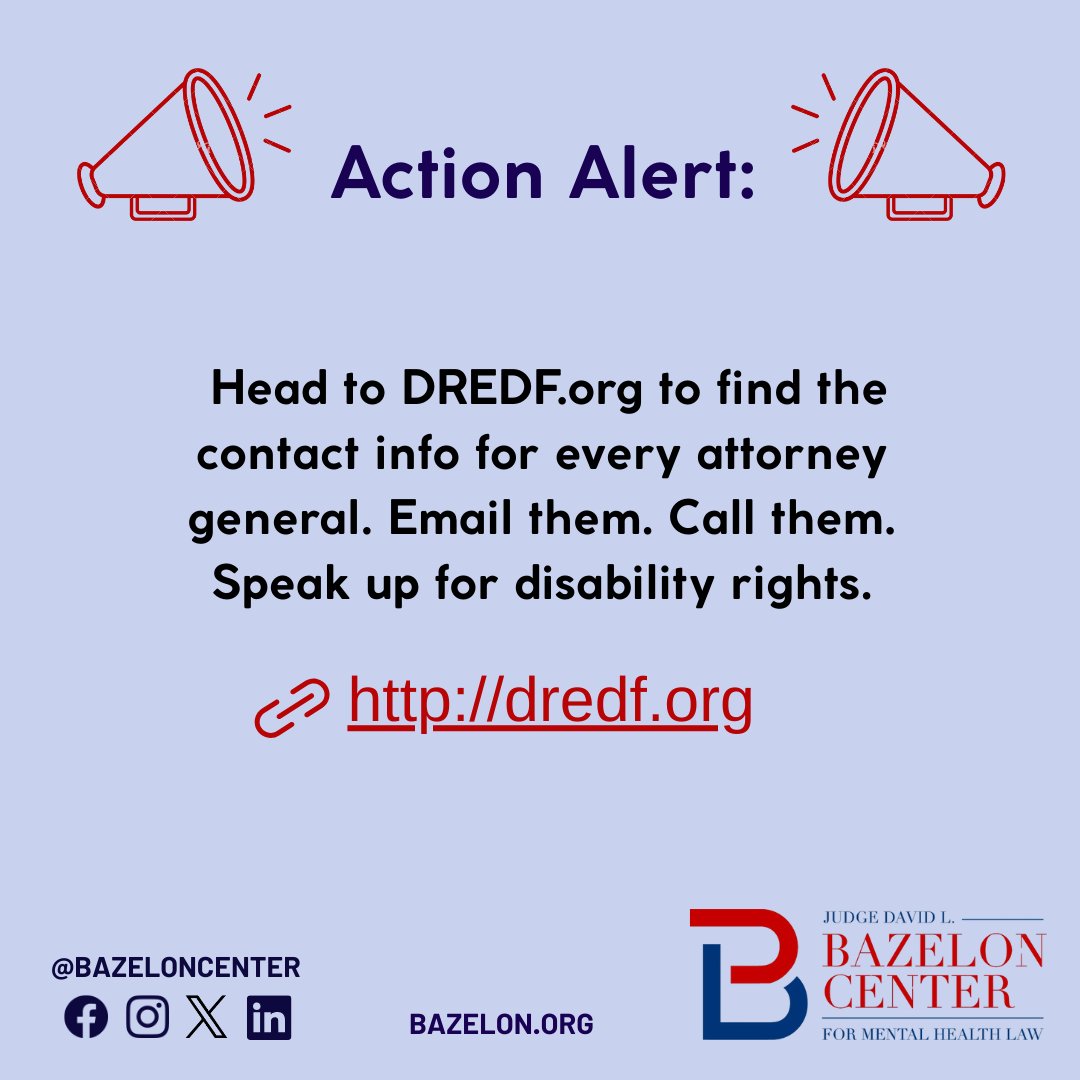 17 states are asking a federal court to invalidate an entire regulation under Section 504, which cuts across many different areas.

Head to DREDF.org to find the contact info for every attorney general. Email them. Call them. Speak up for disability rights.