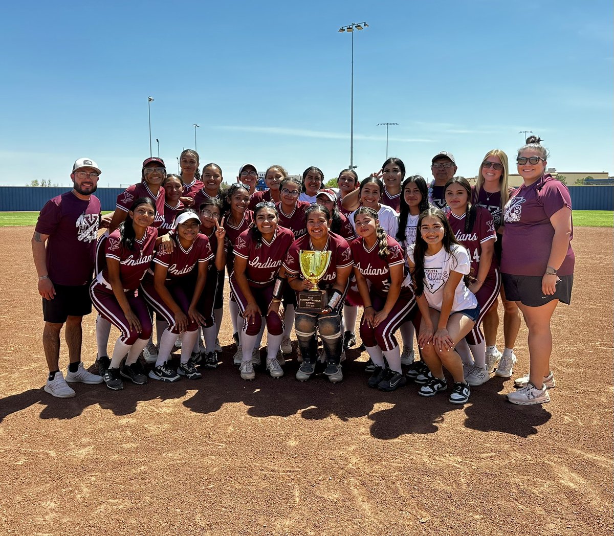 Your Lady Indians are Bi-District Champs! #BOWUP 🏹 #ONETribe