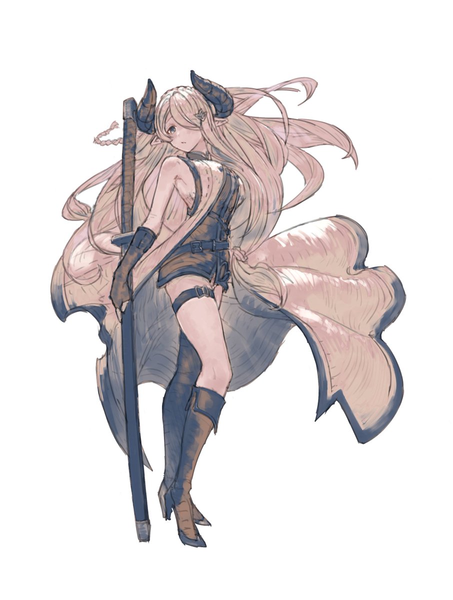 Mo5aMoaaaaa's tweet image. ナルメアさん!
#granbluefantasy #グラブル #Narumaya #ナルメア #fanart #art #イラスト #illustration