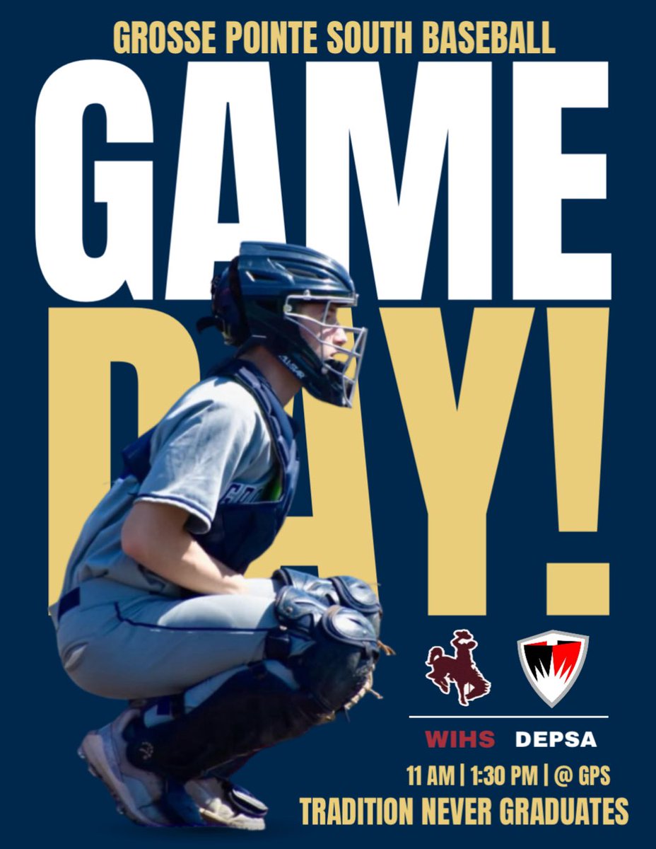 GPS Baseball (@gpsbaseball) on Twitter photo South will host 2 ranked powers from the city of Detroit tomorrow afternoon: <a href="/WesternBasebal1/">Det Western Baseball</a> & <a href="/ECEBaseball1/">Detroit Edison Baseball</a> - we’d love to see you <a href="/GPSouthHS/">Grosse Pointe South</a> for a day of great HS baseball South will host 2 ranked powers from the city of Detroit tomorrow afternoon: <a href="/WesternBasebal1/">Det Western Baseball</a> & <a href="/ECEBaseball1/">Detroit Edison Baseball</a> - we’d love to see you <a href="/GPSouthHS/">Grosse Pointe South</a> for a day of great HS baseball
