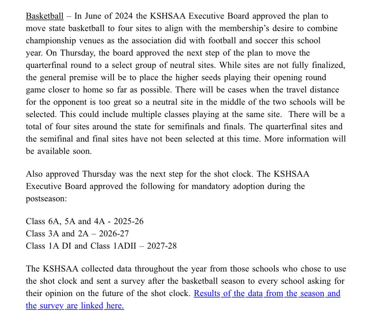 Big changes in🏀🏀 in <a href="/KSHSAA/">KSHSAA</a> coming‼️
⬇️⬇️⬇️