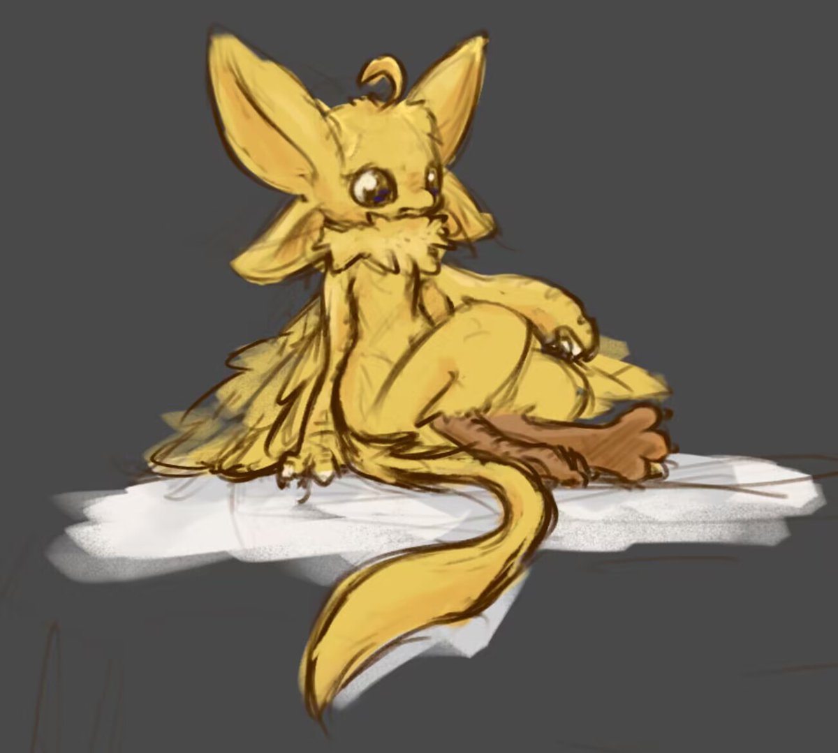 DaiTigrex's tweet image. It's my lil Zephrex~
Gift art by @YaMi_Glodyura , thanks a lot^ ^