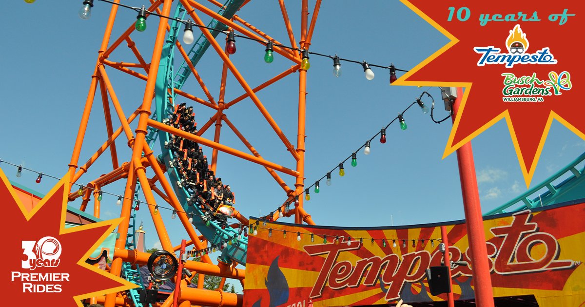 Premier Rides (@premierrides) on Twitter photo 10 years of #Tempesto! π©οΈ
π
On this day in 2015, <a href="/BuschGardensVA/">Busch Gardens Williamsburg</a> opened this #SkyRocketII!
Make sure you fly high on this #PremierRides #rollercoaster your next visit!π’
#leadingtheexperience #skyrocket
<a href="/SeaWorld/">SeaWorld</a> <a href="/IAAPAHQ/">IAAPA</a> <a href="/TEA_Connect/">ThemedEntertainment</a> <a href="/aceonlineorg/">American Coaster Enthusiasts</a> <a href="/acemidatlantic/">ACE Mid Atlantic</a> 10 years of #Tempesto! π©οΈ
π
On this day in 2015, <a href="/BuschGardensVA/">Busch Gardens Williamsburg</a> opened this #SkyRocketII!
Make sure you fly high on this #PremierRides #rollercoaster your next visit!π’
#leadingtheexperience #skyrocket
<a href="/SeaWorld/">SeaWorld</a> <a href="/IAAPAHQ/">IAAPA</a> <a href="/TEA_Connect/">ThemedEntertainment</a> <a href="/aceonlineorg/">American Coaster Enthusiasts</a> <a href="/acemidatlantic/">ACE Mid Atlantic</a>