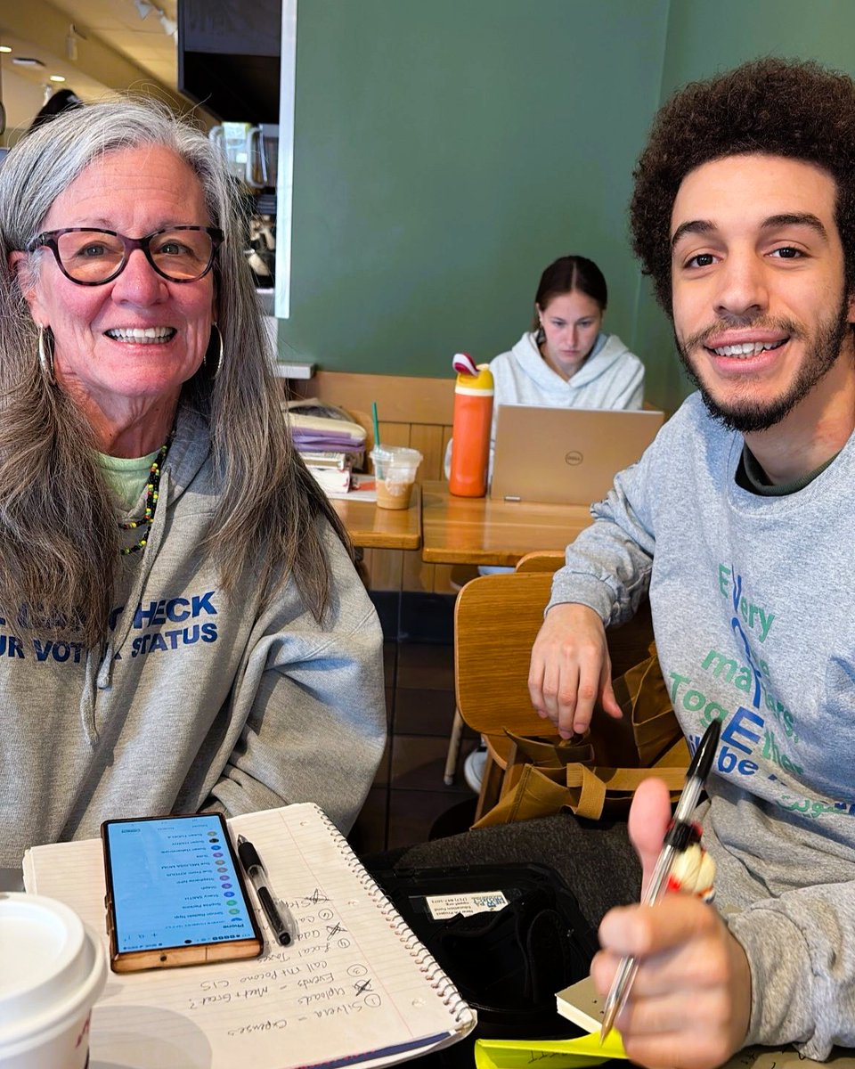 NPPEdFund's tweet image. It's all about connecting with the community. ✊🏾🫶🏾

The work we do is hard, but it's also filled with joy, connection, and fulfillment knowing that we are helping people find their voice through exercising their right to vote. 

#YourVoiceYourVoteYourPower