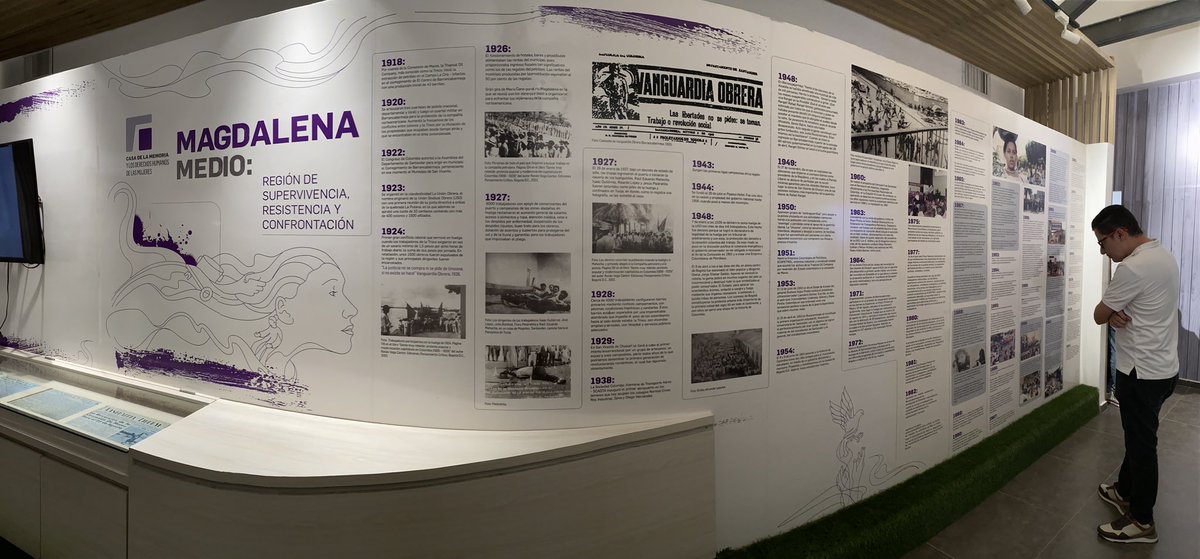 PlataformaUPB's tweet image. #Acontecer | Estudiantes de tercer semestre de #ComunicaciónSocial de la @UPBBGA realizaron una visita a la Organización Femenina Popular en Barrancabermeja, así como un recorrido por los diferentes espacios de memoria repartidos en la ciudad.