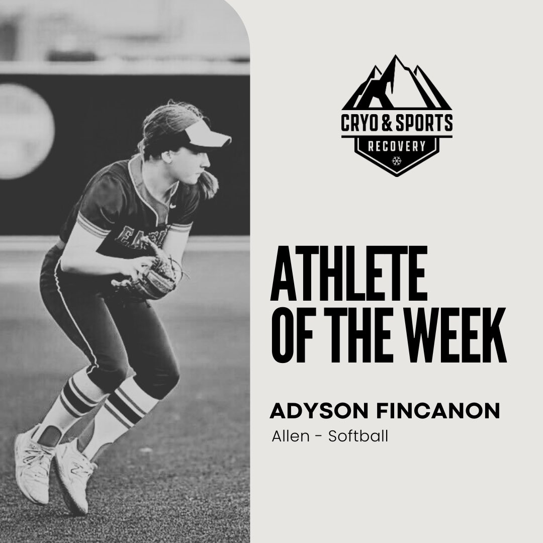 Performance Course (@pcnowisthetime) on Twitter photo Week 29 <a href="/chiro_pt/">PT&Chiro Concepts</a> Athlete of the Week.
The CANNON from Allen
<a href="/AdysonFincanon/">Adyson “Red” Fincanon</a> Week 29 <a href="/chiro_pt/">PT&Chiro Concepts</a> Athlete of the Week.
The CANNON from Allen
<a href="/AdysonFincanon/">Adyson “Red” Fincanon</a>
