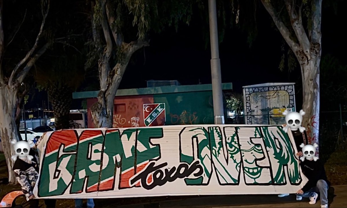 GAME OVER.

Taraftarlarımız izmirde.