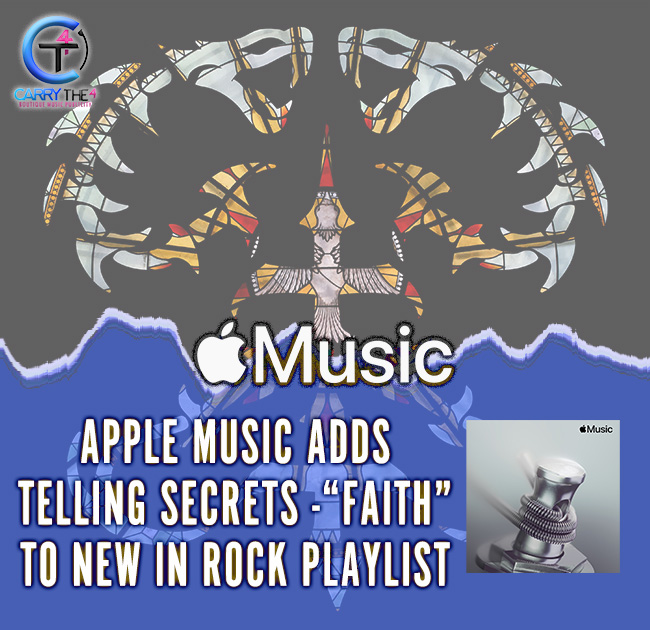 #TellingSecrets’ massive new single “Faith” is out now.

The fine folks over at <a href="/AppleMusic/">Apple Music</a> have added the track to the 🔥 #NewInRock playlist.

tinyurl.com/yj4yru6y