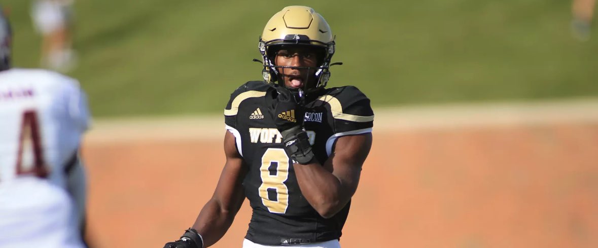 Omeiza Daniyan (@daniyanomeiza) on Twitter photo #AGTG After a great conversation with <a href="/CoachRoyston/">Dustin Royston</a> I am blessed to have received an offer from <a href="/Wofford_FB/">Wofford Football</a> !!! <a href="/Jcrouch17/">Coach Crouch</a> <a href="/OnTopAthletics/">OnTopAthletics Inc📚🏈⚾️</a> <a href="/thompsmd23/">Coach Thompson</a> <a href="/GreenHill_Hawks/">Green Hill Football</a> <a href="/G_HillAthletics/">Green Hill High School Athletics</a> <a href="/dylancrews/">Dylan Crews</a> <a href="/CSmithScout/">Chris Smith</a> #AGTG After a great conversation with <a href="/CoachRoyston/">Dustin Royston</a> I am blessed to have received an offer from <a href="/Wofford_FB/">Wofford Football</a> !!! <a href="/Jcrouch17/">Coach Crouch</a> <a href="/OnTopAthletics/">OnTopAthletics Inc📚🏈⚾️</a> <a href="/thompsmd23/">Coach Thompson</a> <a href="/GreenHill_Hawks/">Green Hill Football</a> <a href="/G_HillAthletics/">Green Hill High School Athletics</a> <a href="/dylancrews/">Dylan Crews</a> <a href="/CSmithScout/">Chris Smith</a>