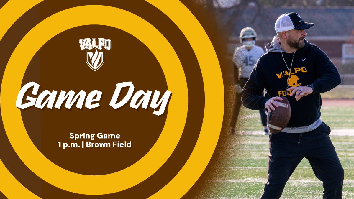 Valpo Athletics (@valpoathletics) on Twitter photo Come on out to catch an early glimpse of <a href="/valpoufootball/">Valpo Football</a> today!
๐: Spring Game
๐: Brown Field
๐: 1 p.m.
๐๏ธ: ๐
๐ญ: concessions available
๐: Parking - Lots 45, 30, 32, 35
#GoValpo Come on out to catch an early glimpse of <a href="/valpoufootball/">Valpo Football</a> today!
๐: Spring Game
๐: Brown Field
๐: 1 p.m.
๐๏ธ: ๐
๐ญ: concessions available
๐: Parking - Lots 45, 30, 32, 35
#GoValpo
