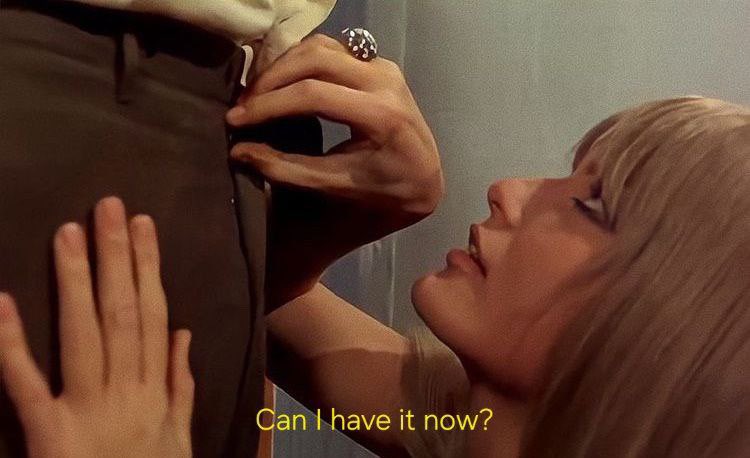 Matured scenes from a movie