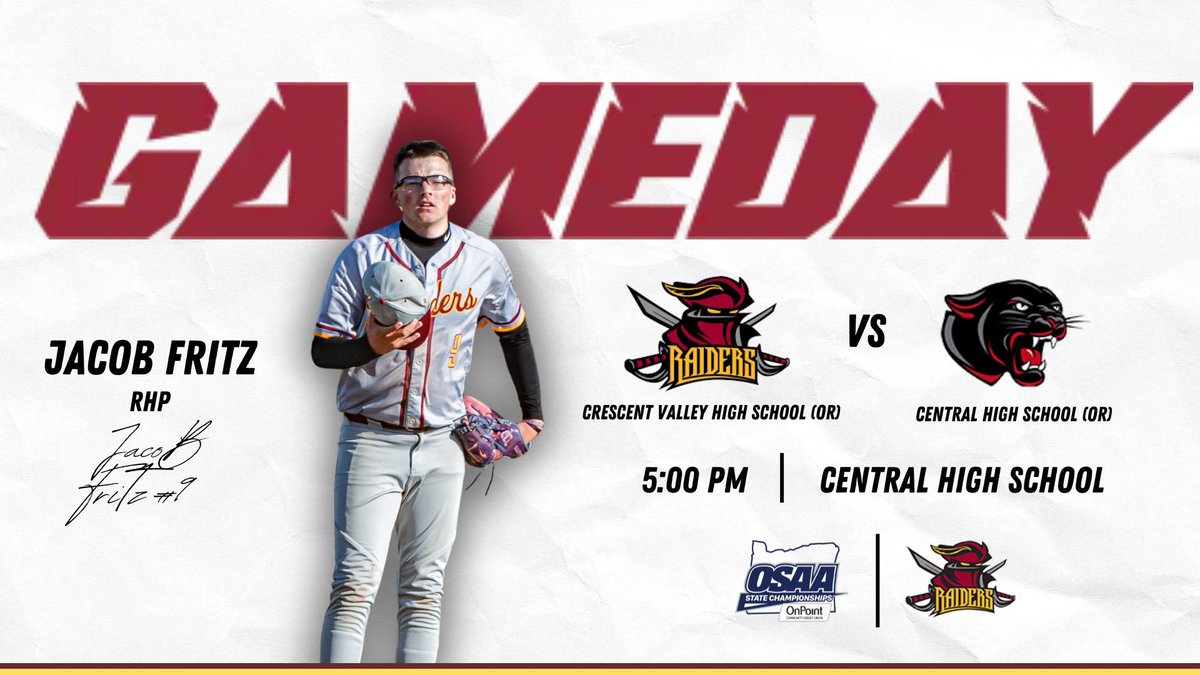 Crestent Valley Baseball (@cvhsbaseball25) on Twitter photo The Raiders Look To Keep There Two Game Win Streak Alive Vs The Central Panthers First Pitch Set For 5 O’clock
Starting Pitcher: <a href="/Jacobfritz24/">Jacob fritz</a>
-
-
#ClimbTheLadder The Raiders Look To Keep There Two Game Win Streak Alive Vs The Central Panthers First Pitch Set For 5 O’clock
Starting Pitcher: <a href="/Jacobfritz24/">Jacob fritz</a>
-
-
#ClimbTheLadder