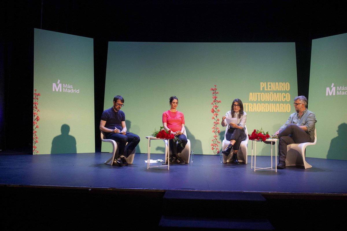 Hoy comienzan dos días para Más Madrid en los que pensar, encontrarnos y decidir la hoja de ruta que nos va a llevar a gobernar en 2027.

Con todo el orgullo de nuestra militancia, nuestras ideas y nuestro proyecto: ¡Madrid en marcha!