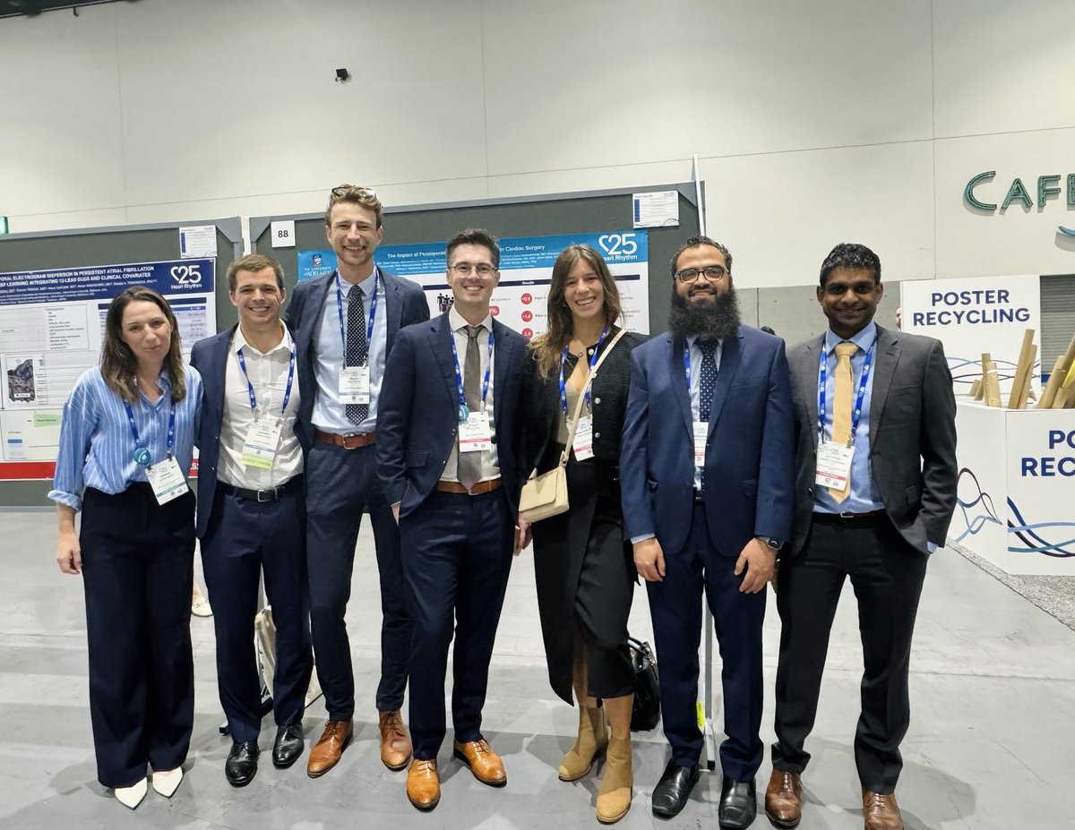 Alessandra Pina (@alessandrapina_) on Twitter photo Five posters at the same session today for the #CHRD Team at #HRS2025 💪🏼💫
And more to come tomorrow!
<a href="/JenelleDziano/">Jenelle Dziano</a> <a href="/JacksonHowie14/">Jackson Howie</a> <a href="/JonathanAriya/">Jonathan Ariyaratnam</a> <a href="/PrashSanders/">Prash Sanders</a>
<a href="/UniofAdelaide/">Uni of Adelaide</a> Five posters at the same session today for the #CHRD Team at #HRS2025 💪🏼💫
And more to come tomorrow!
<a href="/JenelleDziano/">Jenelle Dziano</a> <a href="/JacksonHowie14/">Jackson Howie</a> <a href="/JonathanAriya/">Jonathan Ariyaratnam</a> <a href="/PrashSanders/">Prash Sanders</a>
<a href="/UniofAdelaide/">Uni of Adelaide</a>