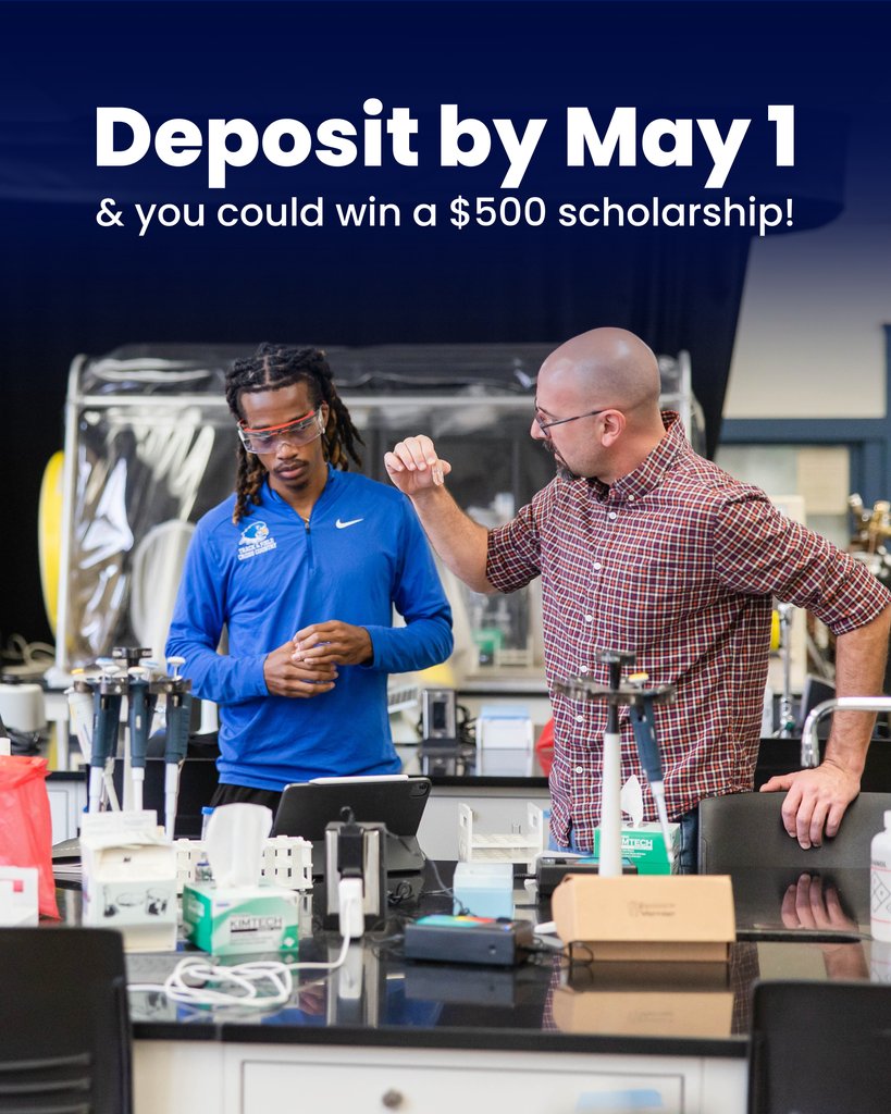 Less than a week until our deposit drawing ends! Make sure you submit your enrollment deposit by May 1 so you can be entered to win a $500 scholarship 🤑🤑 (⬅️ you fr)⁠
⁠
Go to hiram.edu/deposit to deposit (or click the link in our bio).⁠