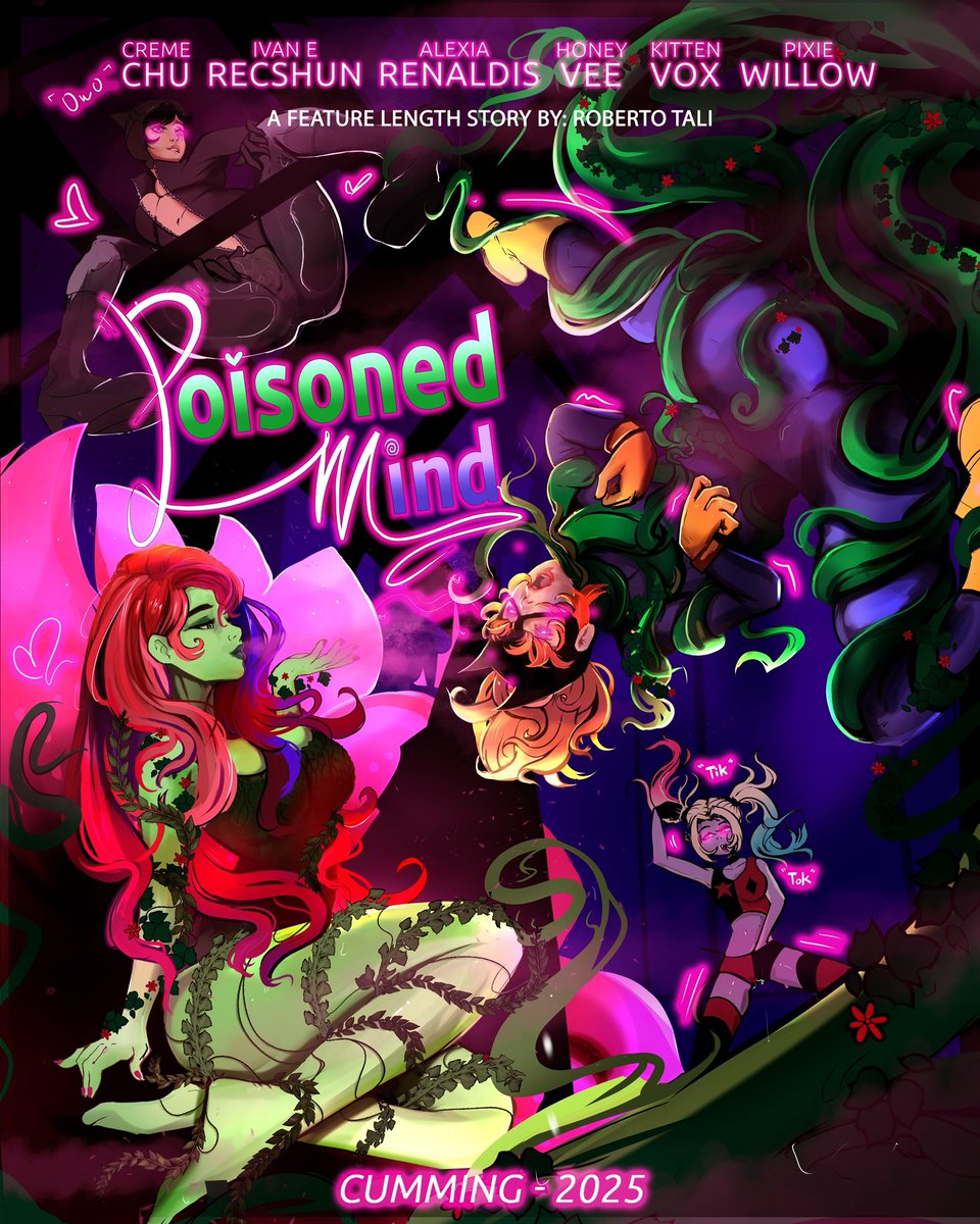 Thanks to the amazing VAs (<a href="/IRecshun/">Ivan E. Recshun 🔞 - Man of 1000 Voices - Adult VA</a> <a href="/Alexia_VO/">🫦Alexia Renaldis🫦 - Adult VA🔞</a> <a href="/VA_Honeyvee/">Honey Vee (Veera)</a> <a href="/KittenVox/">— 𝙺𝚒𝚝𝚝𝚎𝚗𝚅𝚘𝚡 ✶ 𝙽𝚂𝙵𝚆 𝚅𝙰 🔞</a> <a href="/_PixieWillow/">✦𝙿𝚒𝚡𝚒𝚎𝚆𝚒𝚕𝚕𝚘𝚠✦ | Voice Actress & Sound</a>) for helping bring my story to life! Guess who’s voicing who🤫Thanks to the incredible <a href="/Nove_sevcent/">Nove_sevcent | 🔞 NSFW Artist | Commissions Open!</a> for drawing my poster! Get your special socks ready for Poisoned Mind cumming soon👀