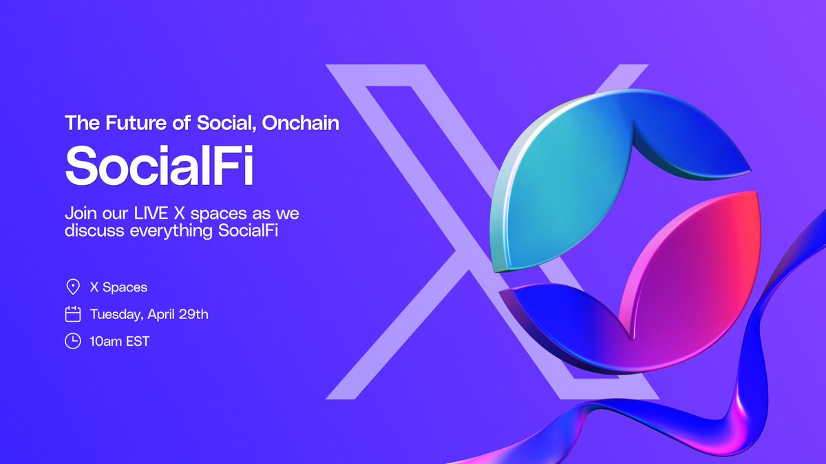 Somnia_Network's tweet image. 🎙️ Join us on Monday, April 29 at 2PM UTC as we chat with @LootMogul, @qstnus, and @4UAICrypto about how social, identity, and AI are all coming together onchain.
Our Head of Ops & Governance, @aleksamil_, will be hosting.
Set your reminder 👉