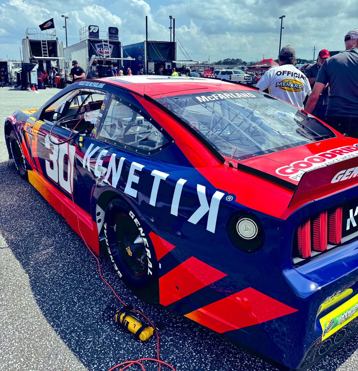 look whose back #Cleetus 

<a href="/TALLADEGA/">Talladega Superspeedway</a> | <a href="/ARCA_Racing/">ARCA Menards Series</a>