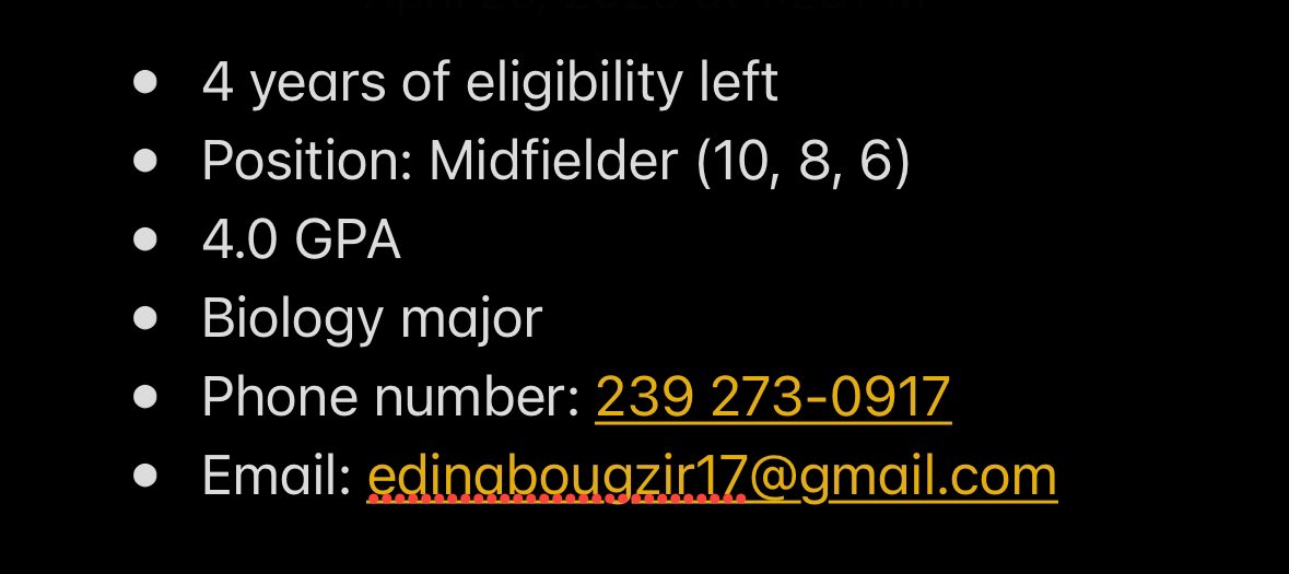 Thank you UAB for an amazing year, with that I will be entering the #transferportal on May 1st. So excited for this next chapter! <a href="/ImYouthSoccer/">ECNL/GA/Recruiting/College Soccer</a> <a href="/ImCollegeSoccer/">College Soccer Truth ™</a>