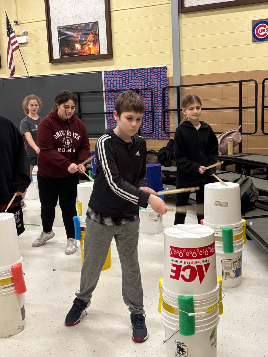 This week had a lot of great activities, including a ride to school in a police car, teachers scooping ice cream, solving math problems, and making some noise in bucket band! Check out the pictures in this week’s Photo Friday. rtsd26.org/gallery/161764…