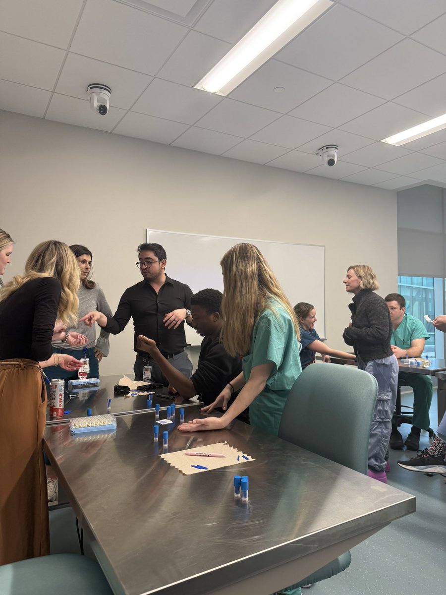 ENT residents got hands-on experience during a sinus &amp; allergy educational course! 
Thank you to our allergy &amp; immunology colleagues for hosting the course, which included lectures and a wet lab. Residents practiced various sinus approaches on cadavers with guidance from faculty.