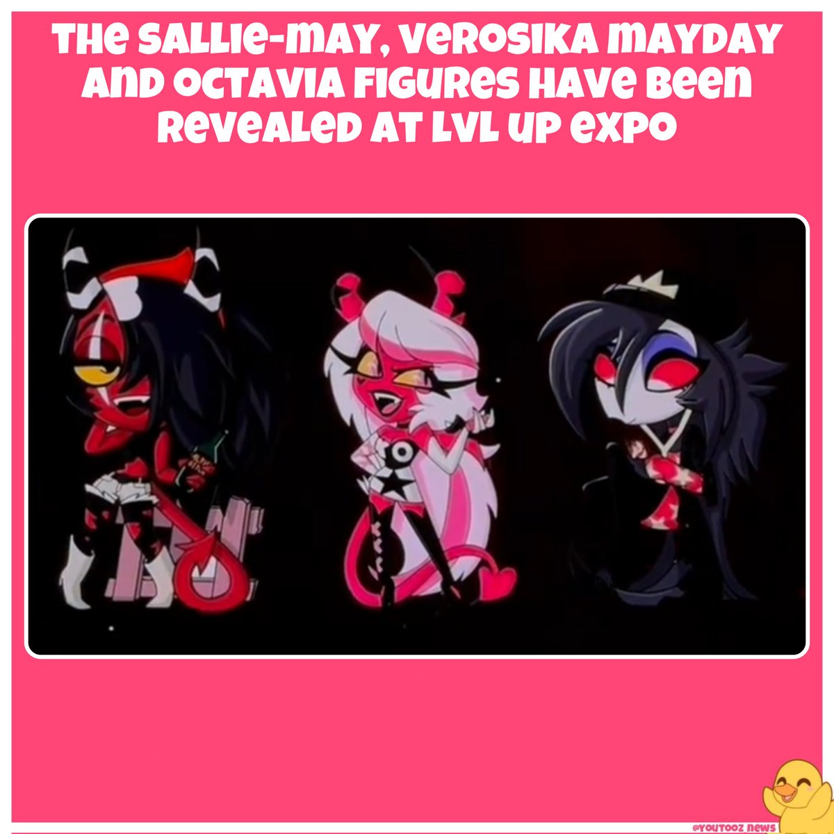 The Sallie-May, Verosika Mayday, Octavia and Adam figures have