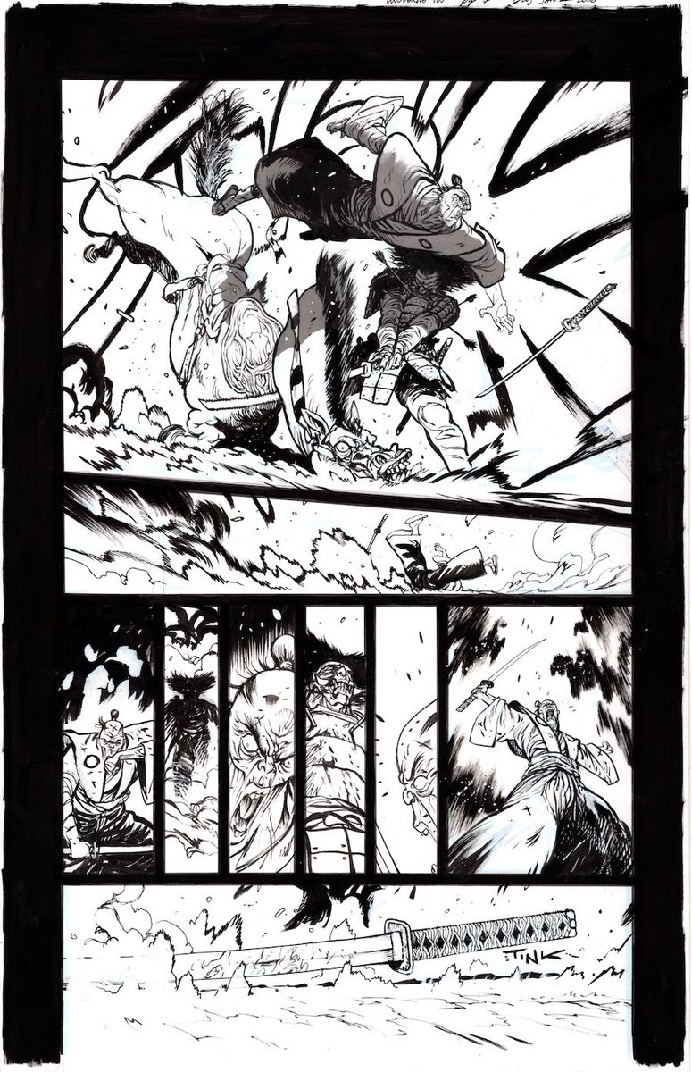 Felix Comic Art (@felixcomicart) on Twitter photo WOLVERINE #400 p.7 original art by <a href="/danielwarrenart/">Daniel Warren Johnson</a>! That poor horse! DWJ goes all out for this epic Wolverine story…already a classic! He brings it like never before! Keep following to see the rest as we charge toward the finish…things get CRAZIER! felixcomicart.com WOLVERINE #400 p.7 original art by <a href="/danielwarrenart/">Daniel Warren Johnson</a>! That poor horse! DWJ goes all out for this epic Wolverine story…already a classic! He brings it like never before! Keep following to see the rest as we charge toward the finish…things get CRAZIER! felixcomicart.com