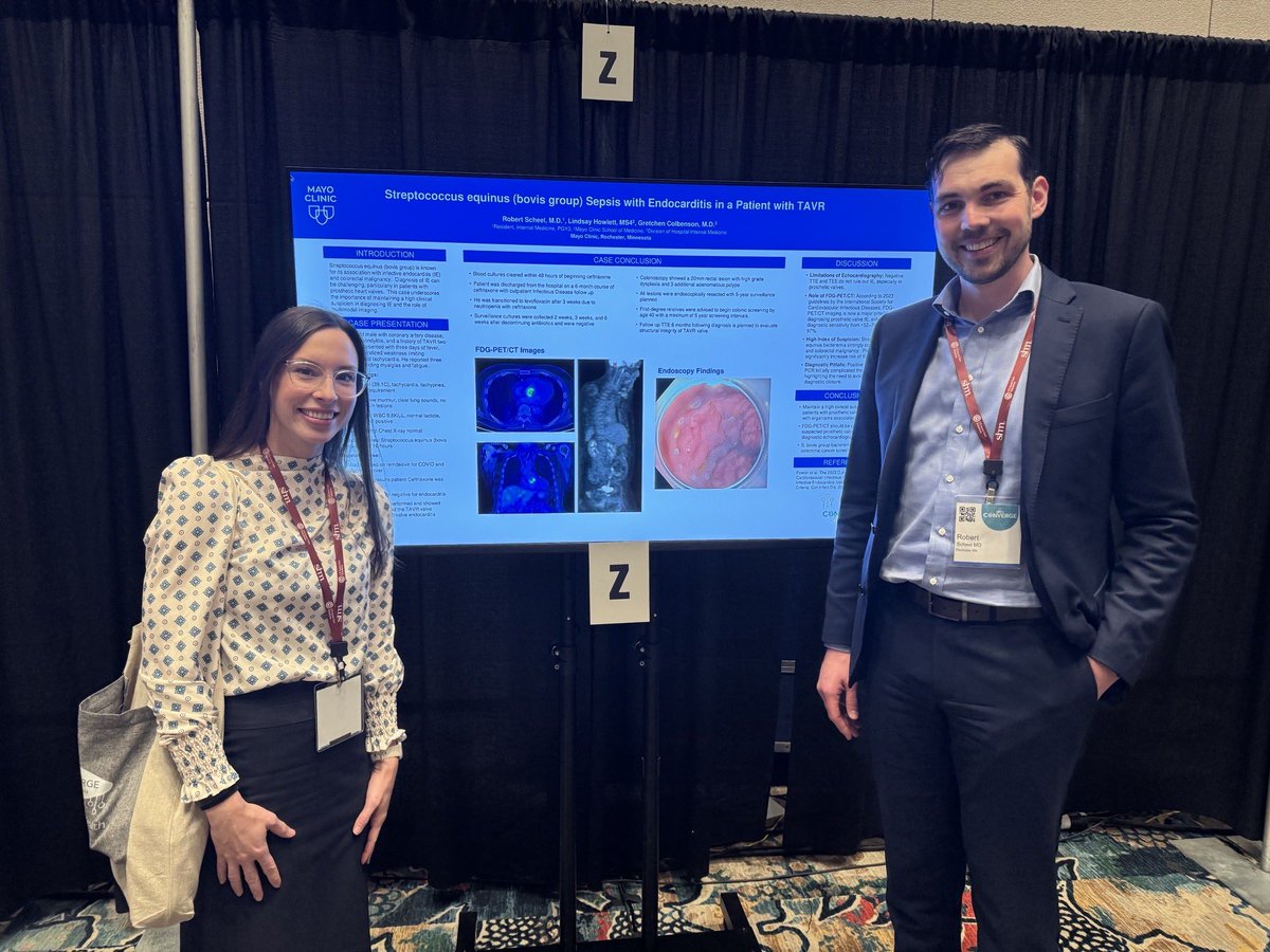 Mayo Clinic Internal Medicine Residency Rochester (@mayomn_imres) on Twitter photo PGY3 and future <a href="/MayoHemeOnc/">Mayo Clinic Hematology-Oncology Fellowship</a> fellow Dr. Robb Scheel was the winner of the SHM Converge Research, Innovations, and Clinical Vignettes poster competition! Kudos to him and his mentor, Dr. Colbenson <a href="/GColbensonMD/">Gretchen Colbenson, MD</a>, current Mayo Rochester hospitalist and former Mayo IMRES Chief! PGY3 and future <a href="/MayoHemeOnc/">Mayo Clinic Hematology-Oncology Fellowship</a> fellow Dr. Robb Scheel was the winner of the SHM Converge Research, Innovations, and Clinical Vignettes poster competition! Kudos to him and his mentor, Dr. Colbenson <a href="/GColbensonMD/">Gretchen Colbenson, MD</a>, current Mayo Rochester hospitalist and former Mayo IMRES Chief!