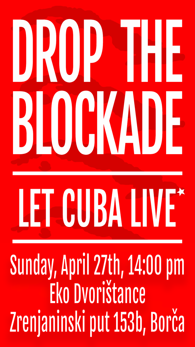 leydernestorh's tweet photo. #DropTheBlockade
#CubaOffTheList 🇨🇺 https://t.co/g3YqP4DVu3