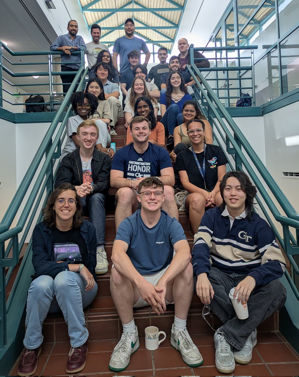 Juan-Pablo Correa-Baena (@jpcorreabaena) on Twitter photo 👏👏A great day for science! 10 undergrads gave their annual presentations in our group meeting today. Two graduating and heading to PhD programs. We will miss you all!
<a href="/GTMSE_3/">School of Materials Science and Engineering</a> <a href="/gatechengineers/">Georgia Tech College of Engineering</a> 👏👏A great day for science! 10 undergrads gave their annual presentations in our group meeting today. Two graduating and heading to PhD programs. We will miss you all!
<a href="/GTMSE_3/">School of Materials Science and Engineering</a> <a href="/gatechengineers/">Georgia Tech College of Engineering</a>
