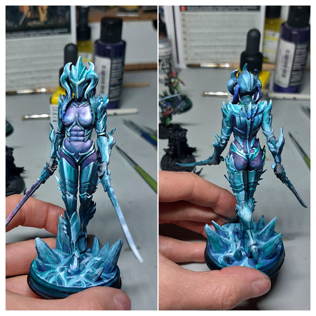 My miniature for my collection. I think i need a back wall. 
#minatureart