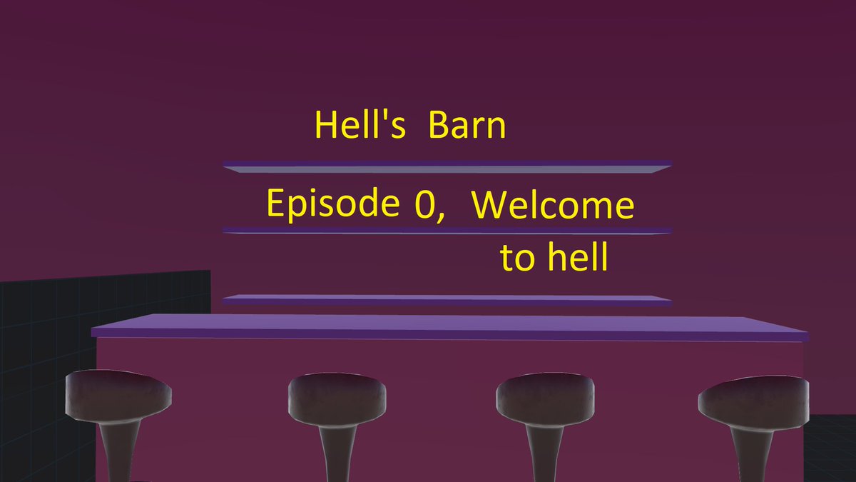 welcome to hel or more welcome to Hell's Barn @ dance club 666 were live with our pilot episode @ twitch

twitch.tv/lunamoonoffici…

#Podcasts #VtuberEN #VRChat