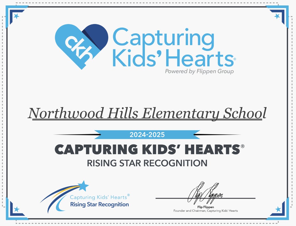 Jennifer Smith (@jenni1002smith) on Twitter photo We are proud to share some exciting newsβNHE has been named a Rising Star Campus by Capturing Kidsβ Hearts! This recognition celebrates the incredible work our students and staff have done this year to implement the CKH process on our campus. <a href="/nherisd/">Northwood Hills Elementary</a> <a href="/iheartckh/">Capturing Kids' Hearts</a> #RisdBeTheOne We are proud to share some exciting newsβNHE has been named a Rising Star Campus by Capturing Kidsβ Hearts! This recognition celebrates the incredible work our students and staff have done this year to implement the CKH process on our campus. <a href="/nherisd/">Northwood Hills Elementary</a> <a href="/iheartckh/">Capturing Kids' Hearts</a> #RisdBeTheOne
