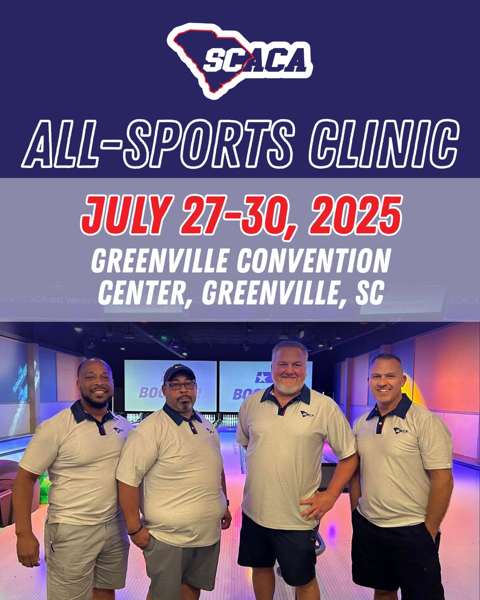 Get ready for this year’s All-Sports Clinic—happening this summer! 

This three-day event is packed with educational sessions on boys and girls sports, athletic administration, health and safety, and so much more. 

Stay tuned—more details coming soon! You won’t want to miss it!