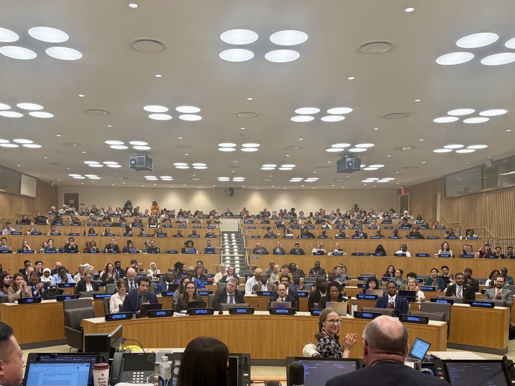 The first session of the #BBNJ PrepCom successfully concluded today, marking a promising start to the process and work to prepare for the entry into force of the Agreement and for COP-1. 

The closing statement of the Co-Chairs will be made available at un.org/bbnjagreement/….