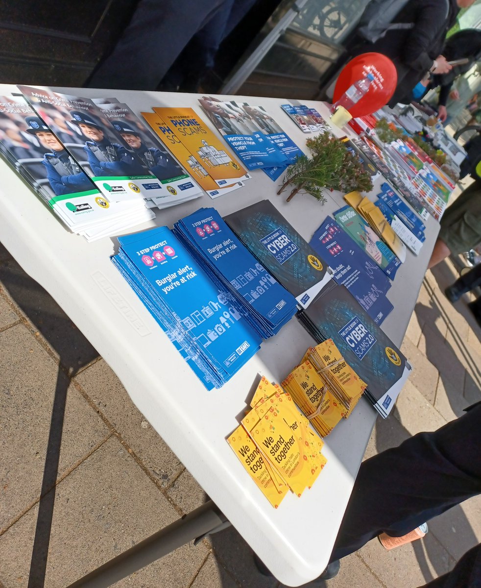 Yesterday SNT ran a crime prevention stall along with the <a href="/LBofHounslow/">Hounslow Council</a>  and <a href="/LondonFire/">London Fire Brigade</a>. We had bike marking, community engagement and tons of advice around E-bike awareness and lithium batteries. 
Keep an eye out for future events! 🚔🚨🚔
#moretrust #CommunityFirst