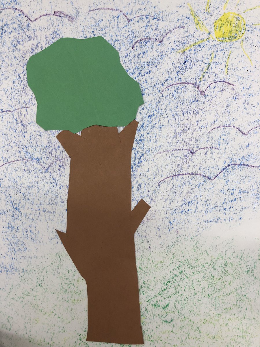 After our Arbor Day assembly, we reflected on our learning with a nature collage. 🌏🌳 <a href="/WeAreMPSD/">MPSD</a>