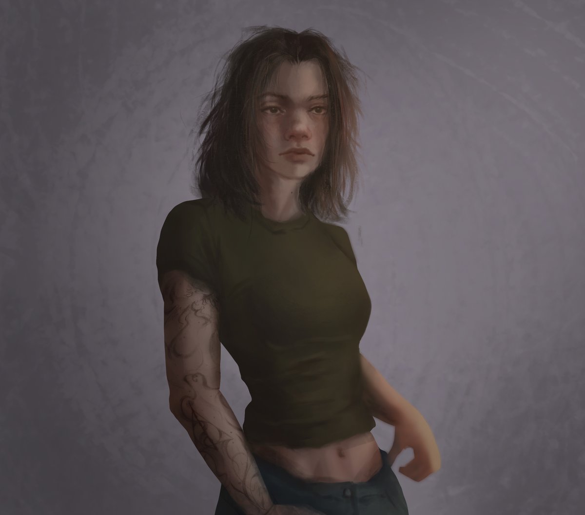 I drew my sister! Honestly, it's always hard to draw people close to me, it always seems like you didn't try hard enough. And it's very hard to convey their beauty.. #digitalart #art #artist