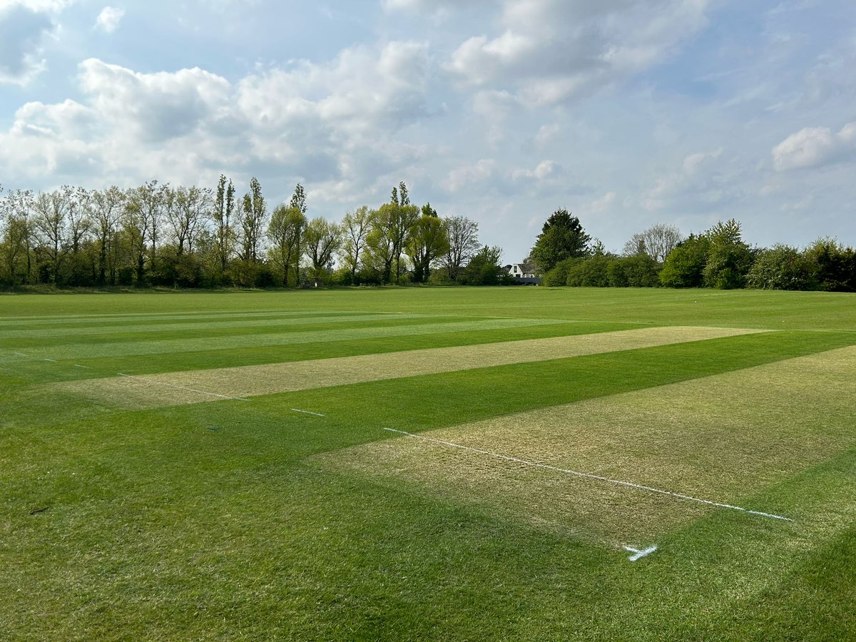 Square and wicket prep ahead of next week's fixtures 🏏♥️🌱